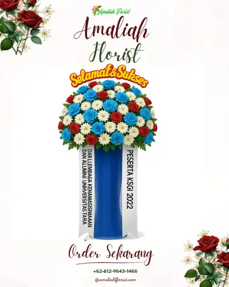 Standing Flowers On Green Rafles Hills Depok